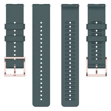 Ремешок UniCase Dot Pattern для Samsung Galaxy Watch 3 (45mm) - Dark Green