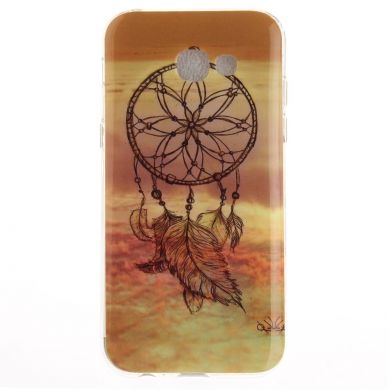 Силиконовый (TPU) чехол Deexe Life Style для Samsung Galaxy A3 2017 (A320) - Dream Catcher B