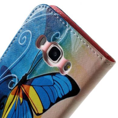 Чехол UniCase Colour для Samsung Galaxy J5 2016 (J510) - Blue Butterfly