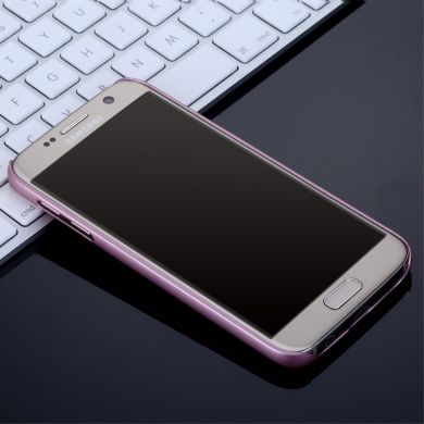 Пластиковый чехол X-LEVEL Slim для Samsung Galaxy S7 (G930) - Rose Gold