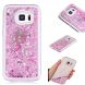 Силіконова накладка Deexe Fashion Glitter для Samsung Galaxy S7 (G930) - Pink