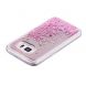Силиконовая накладка Deexe Fashion Glitter для Samsung Galaxy S7 (G930) - Pink. Фото 4 из 7