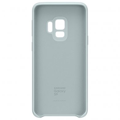 Чохол Silicone Cover для Samsung Galaxy S9 (G960) EF-PG960TBEGRU, Блакитний