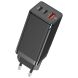 Сетевое зарядное устройство Baseus GaN Quick Travel Charger (65W) CCGAN-B01 - Black. Фото 1 из 18