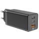 Сетевое зарядное устройство Baseus GaN Quick Travel Charger (65W) CCGAN-B01 - Black. Фото 5 из 18