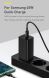 Сетевое зарядное устройство Baseus GaN2 Lite Quick Charger (USB + Type-C, 65W) CCGAN2L-B01 — Black. Фото 15 из 19