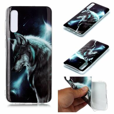 Силіконовий (TPU) чохол Deexe Life Style для Samsung Galaxy A50 (A505) / A30s (A307) / A50s (A507) - Wolf