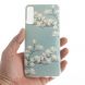Силиконовый (TPU) чехол Deexe Life Style для Samsung Galaxy A7 2018 (A750) - White Flower. Фото 7 из 8