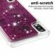 Силіконовий (TPU) чохол Deexe Liquid Glitter для Samsung Galaxy A10 (A105) - Purple