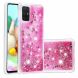 Силиконовый (TPU) чехол Deexe Liquid Glitter для Samsung Galaxy A71 (A715) - Pink. Фото 1 из 7