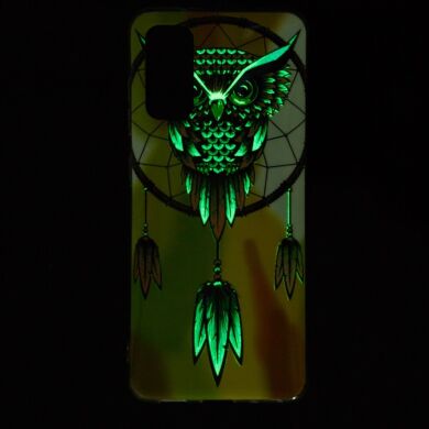 Силіконовий (TPU) чохол Deexe LumiCase для Samsung Galaxy A53 - Owl / Mandala Flower