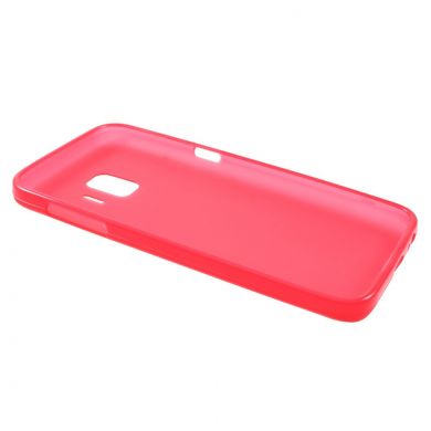 Силиконовый (TPU) чехол Deexe Matte Case для Samsung Galaxy J2 Core (J260) - Red