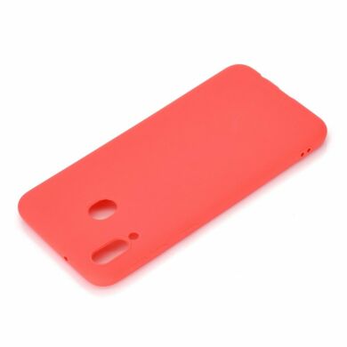 Силіконовий (TPU) чохол Deexe Matte Case для Samsung Galaxy M20 (M205) - Red
