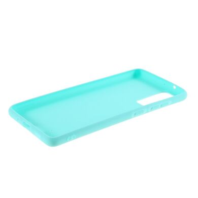 Силиконовый (TPU) чехол Deexe Matte Case для Samsung Galaxy S20 FE (G780) - Baby Blue