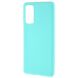 Силиконовый (TPU) чехол Deexe Matte Case для Samsung Galaxy S20 FE (G780) - Baby Blue. Фото 2 из 6