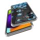 Силіконовий (TPU) чохол Deexe Pretty Glossy для Samsung Galaxy A34 (A346) - Blue Flower