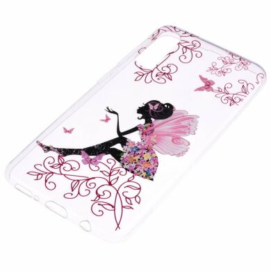 Силіконовий (TPU) чохол Deexe Pretty Glossy для Samsung Galaxy A50 (A505) / A30s (A307) / A50s (A507) - Butterfly Fairy