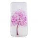 Силіконовий (TPU) чохол Deexe Pretty Glossy для Samsung Galaxy J6+ (J610) - Pink Flower Tree