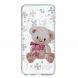 Силіконовий (TPU) чохол Deexe Pretty Glossy для Samsung Galaxy J6+ (J610) - Adorable Bear