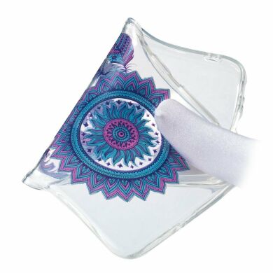 Силіконовий (TPU) чохол Deexe Pretty Glossy для Samsung Galaxy M10 (M105) - Feather Dream Catcher