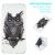 Силіконовий (TPU) чохол Deexe Pretty Glossy для Samsung Galaxy M20 (M205) - Black Owl