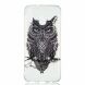 Силиконовый (TPU) чехол Deexe Pretty Glossy для Samsung Galaxy M20 (M205) - Black Owl. Фото 2 из 5