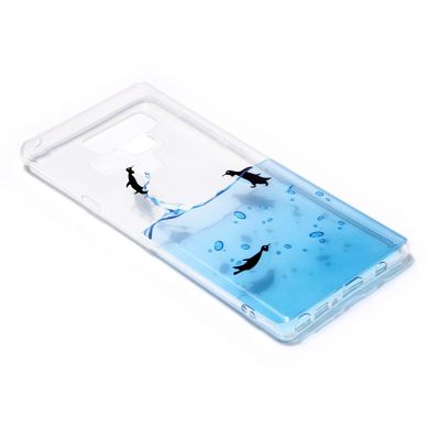 Силіконовий (TPU) чохол Deexe Pretty Glossy для Samsung Galaxy Note 9 (N960), Lovely Penguin