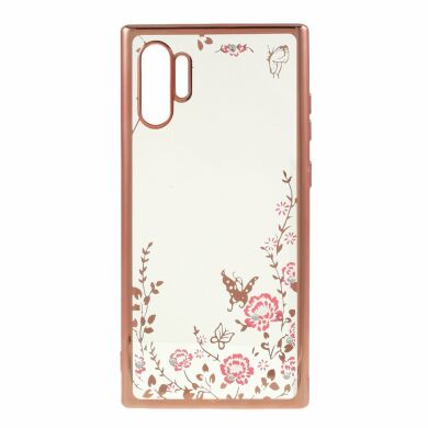 Силіконовий (TPU) чохол Deexe Shiny Cover для Samsung Galaxy Note 10+ (N975) - Rose Gold