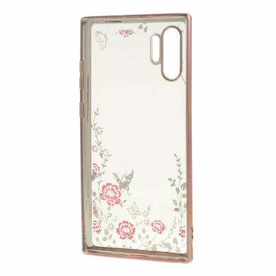 Силіконовий (TPU) чохол Deexe Shiny Cover для Samsung Galaxy Note 10+ (N975) - Rose Gold