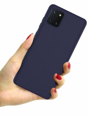 Силиконовый (TPU) чехол IMAK UC-1 Series для Samsung Galaxy Note 10 Lite (N770) - Blue