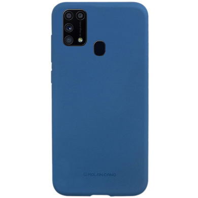 Силіконовий (TPU) чохол Molan Cano Smooth для Samsung Galaxy M31 (M315) - Dark Blue