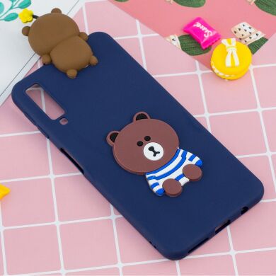 Силіконовий (TPU) чохол UniCase 3D Pattern для Samsung Galaxy A7 2018 (A750) - Adorable Bear