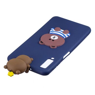 Силіконовий (TPU) чохол UniCase 3D Pattern для Samsung Galaxy A7 2018 (A750) - Adorable Bear