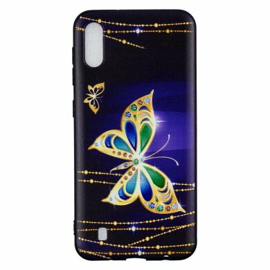 Силіконовий (TPU) чохол UniCase Color Style для Samsung Galaxy M10 - Colorized Butterfly