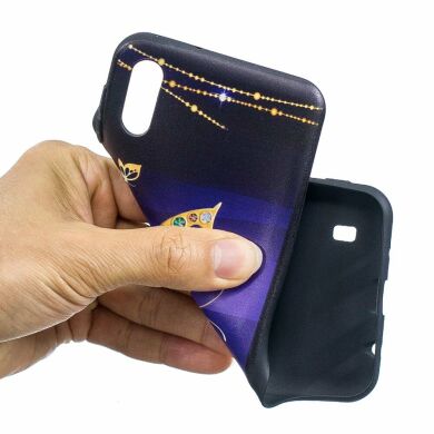 Силіконовий (TPU) чохол UniCase Color Style для Samsung Galaxy M10 - Colorized Butterfly