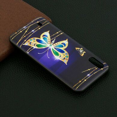 Силіконовий (TPU) чохол UniCase Color Style для Samsung Galaxy M10 - Colorized Butterfly
