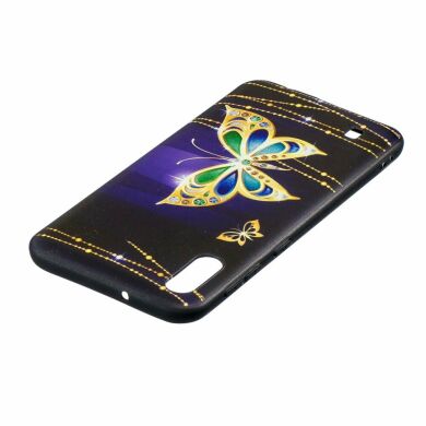 Силіконовий (TPU) чохол UniCase Color Style для Samsung Galaxy M10 - Colorized Butterfly