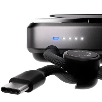 Внешний аккумулятор Sharge ICE Mag3 35W (10000mAh) + кабель Type-C - Black