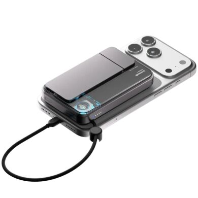 Внешний аккумулятор Sharge ICE Mag3 35W (10000mAh) + кабель Type-C - Black