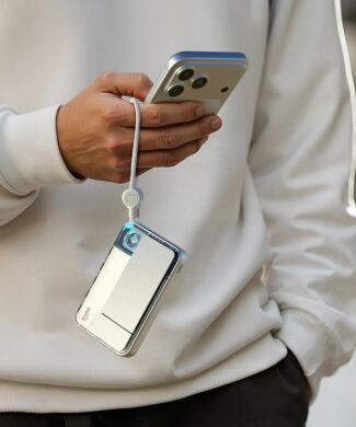 Внешний аккумулятор Sharge ICE Mag3 35W (10000mAh) + кабель Type-C - Black