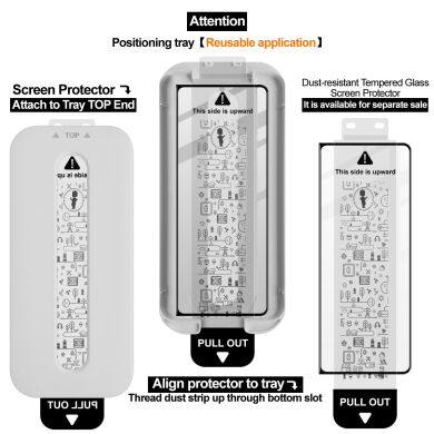 Защитное стекло IMAK Easy Install Full Glue для Samsung Galaxy Fold 5 - Black