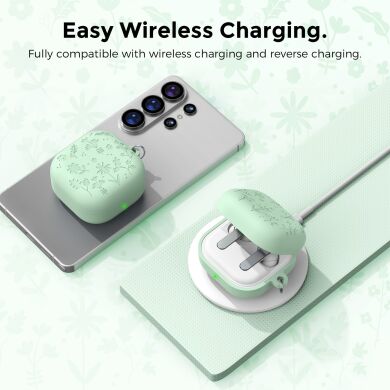 Защитный чехол AHASTYLE WG199 для Samsung Galaxy Buds 4 / Buds 4 Pro - Pink