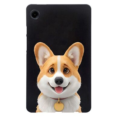 Защитный чехол Deexe Animal Series для Samsung Galaxy Tab A9 (X110/115) - Corgi