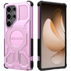 Защитный чехол Deexe Bibercas J-16 Series для Samsung Galaxy S25 Ultra (S938) - Pink