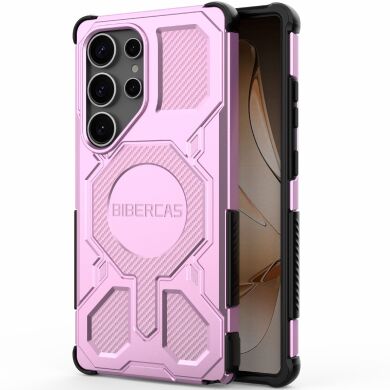 Защитный чехол Deexe Bibercas J-16 Series для Samsung Galaxy S25 Ultra (S938) - Pink