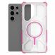 Захисний чохол Deexe Clear Bibercas для Samsung Galaxy S25 Ultra (S938) - Pink