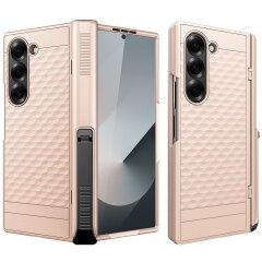 Защитный чехол Deexe Cube для Samsung Galaxy Fold 6 - Gold