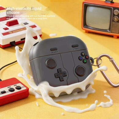 Захисний чохол Deexe Game Console для Samsung Galaxy Buds 4 / Buds 4 Pro - Dark Grey