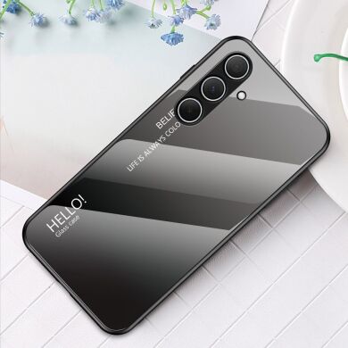 Захисний чохол Deexe Gradient Color для Samsung Galaxy A56 (A566) - Black / Grey