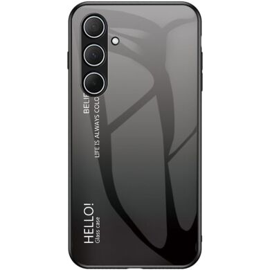 Захисний чохол Deexe Gradient Color для Samsung Galaxy A56 (A566) - Black / Grey